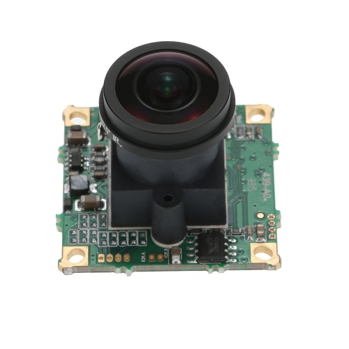 360° Fish-Eye 5MP FPV Camera 1,7 mm lentille Format PAL pour la photographie aérienne FPV QAV250