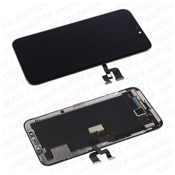 50PCS High Quality OLED LCD Display Touch Screen Digitizer Assembly Replacement Parts for iPhone X Xs Xr