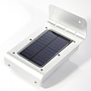 la energía solar al aire libre 16 sensor de movimiento de seguridad detector de luz de la lámpara del jardín del LED