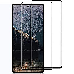 [2 pack] screen protector for samsung galaxy note 20 ultra,9h tempered glass,ultrasonic fingerprint compatible,hd clear,bubble-free for galaxy note 20 ultra glass protector Lightinthebox