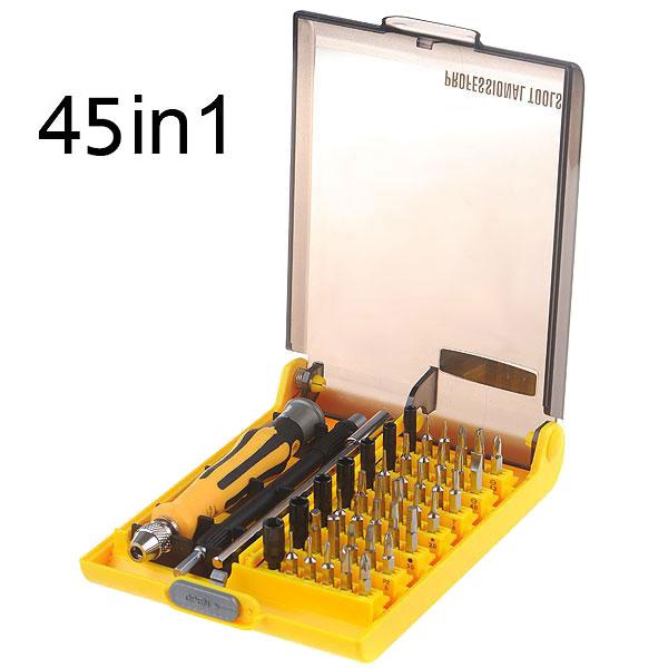 45-in-1-Torx-Pr?zisions-Schraubenzieher-Handy-Reparatur-Werkzeug-Satz-Pinzette Mobil Kit CTL-85179