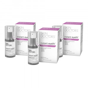 Skin Doctors Instant Eyelift - Refreshing & Smoothing Serum - 10ml Topical Fluid - 3 Packs