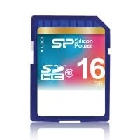 SILICON POWER - Flash-Speicherkarte - 16GB - Class 10 - SDHC (SP016GBSDH010V10)