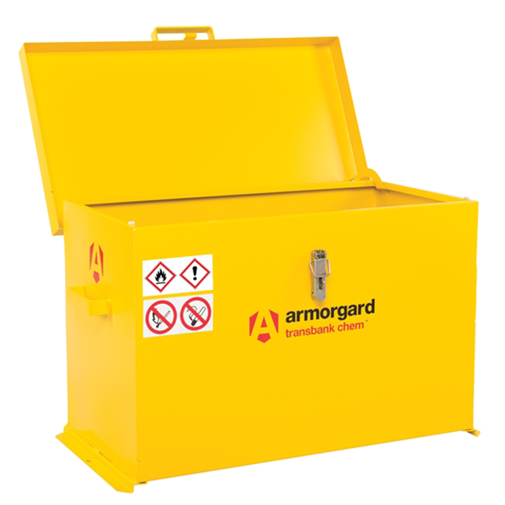 Armorgard TransBankâ„¢ Chemical Transit Box 880 x 485 x 540mm