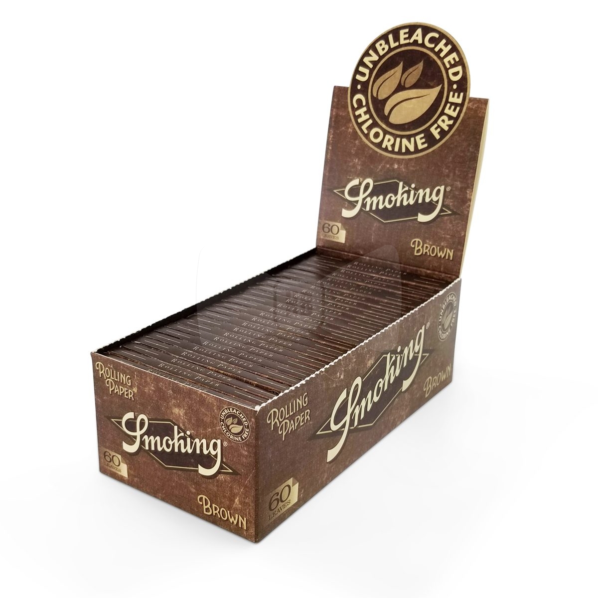 Smoking Brown Single Wide Full Box (50 Packs)