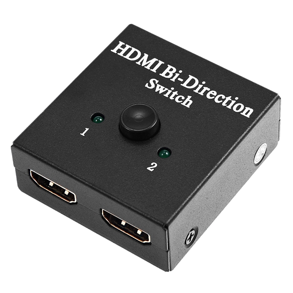 2-Port-HDMI Bidirektionale 2x1 Schalter-Rangierlok oder 1x2 Splitter Selector f¨¹r TV Player PS3