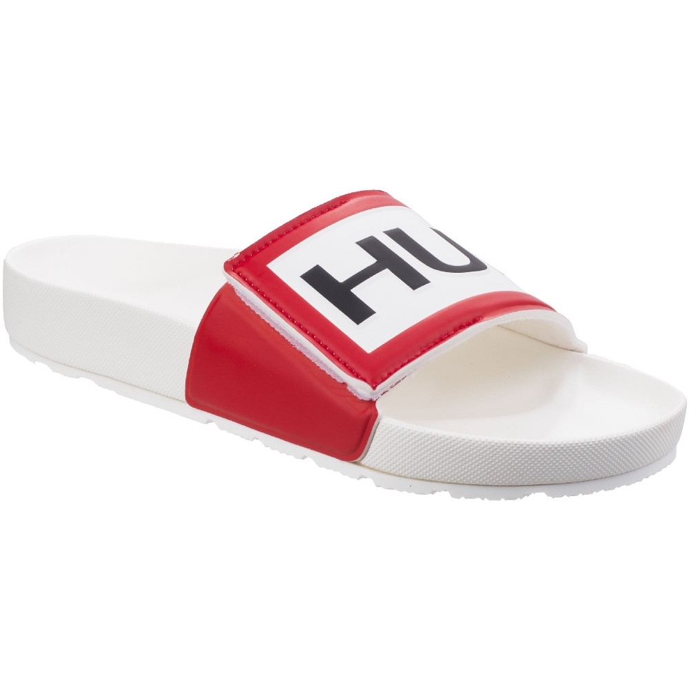 Hunter Mens Original Adjustable Light Logo Slider Sandals UK Size 12 (EU 46)