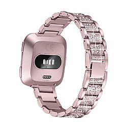 Uhrenarmband für Fitbit Versa / Fitbi Versa Lite / fitbit versa 2 Fitbit Schmuckdesign Edelstahl Handschlaufe Lightinthebox