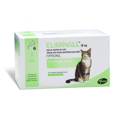Eliminall Flea Control Spot-On For Cats 3 Pack