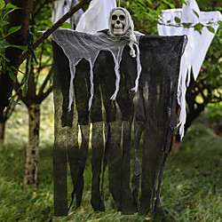 halloween fantasma colgante accesorios de decoración de horror cabeza de calavera colgante fantasma colgante ojos sangrando fantasma femenino cortina de puerta cortina colgante fantasma Lightinthebox