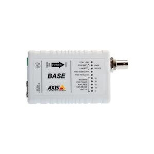 AXIS T8641 Ethernet Over Coax Base Unit PoE+ - Medienkonverter - Ethernet, Fast Ethernet - 10Base-T, 100Base-TX - RJ-45 / BNC - für AXIS P1346, P1346-E, P5534, P5534-E (5028-411)