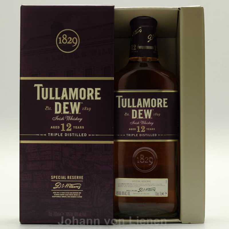 Tullamore Dew 12 Jahre Years 0,7 L 40%vol