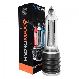 Bathmate Hydromax Crystal Clear 9 - Male Enlargement Device - Hydropump Device for Bath or Shower