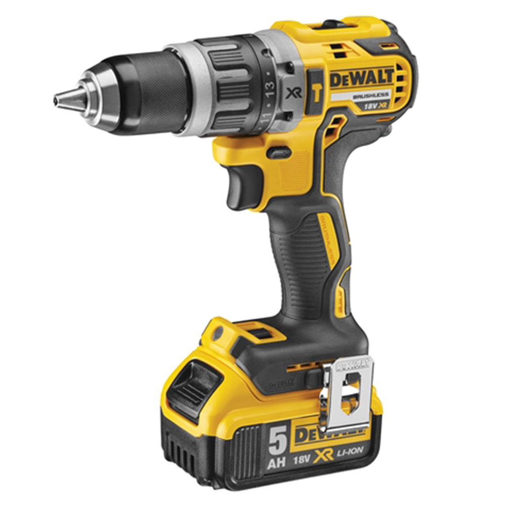 DeWalt DCD796P1 18v XR Brushless Combi Drill 5.0Ah Kit