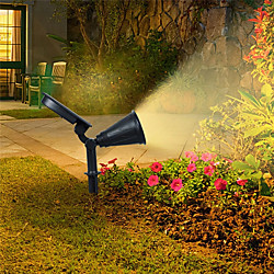 Outdoor Solar Wall Lights IP65 Waterproof Lawn Ground Lamp RGB Changing 4 LED Beads Landscape Spotlights Garden Lawn Yard Decoration Outdoor Light miniinthebox