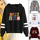Inspired by Cosplay Billie Eilish Hoodie Polyester / Cotton Blend Print Printing Hoodie For Men's / Women's
