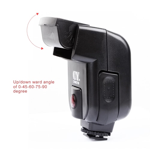 YinYan CY-20YS Studio Flash Infrared Trigger Commander with 2.5mm PC Sync Port Adjustable Pitch Angle for Nikon Canon Panasonic Olympus Pentax Sony Alpha Digital Camera