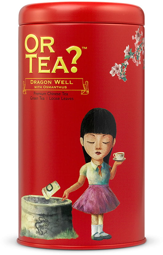 Or Tea? Dragon Well with Osmanthus - 90 g tin