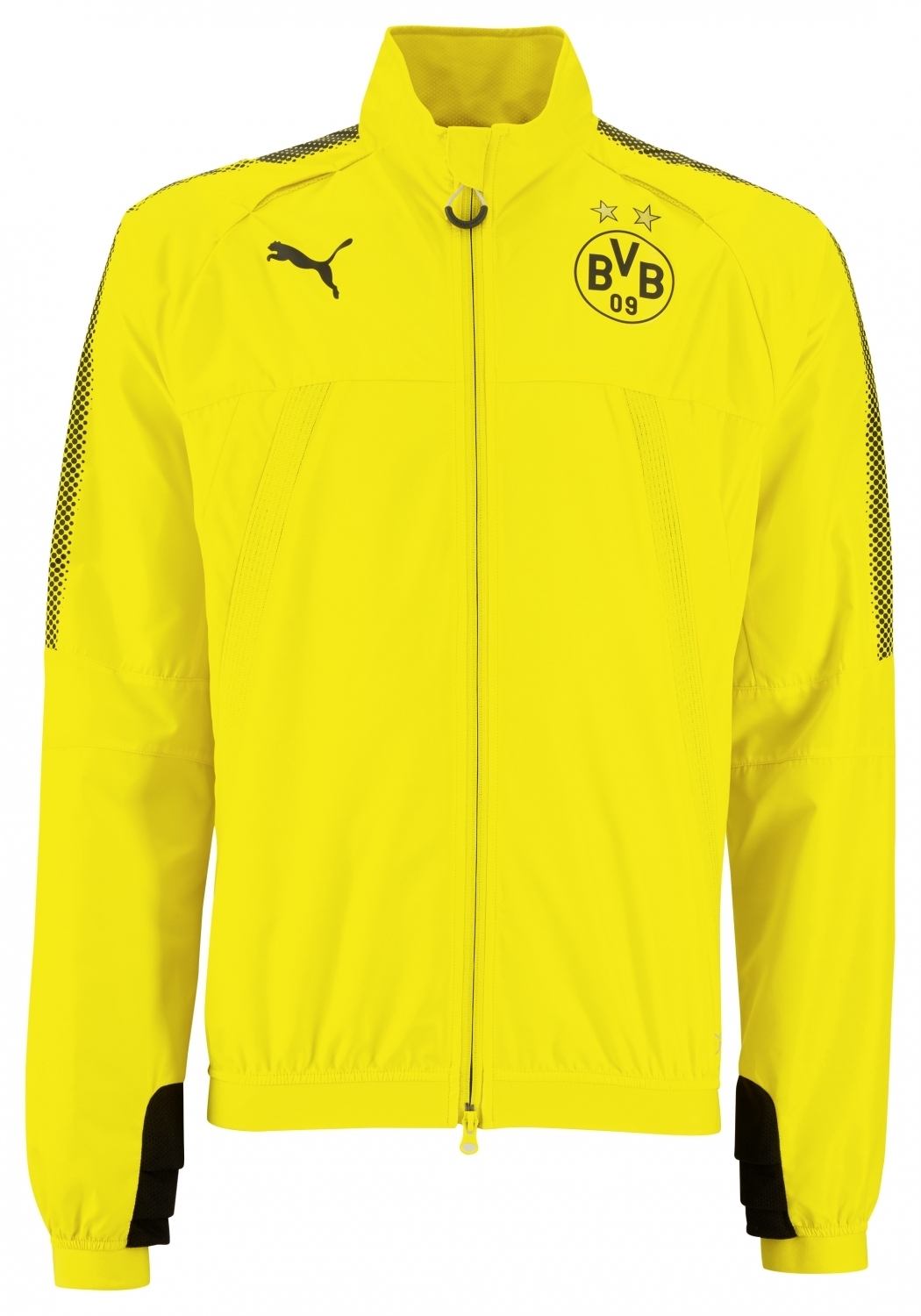Puma BVB Borussia Dortmund Stadium Herren Jacke gelb
