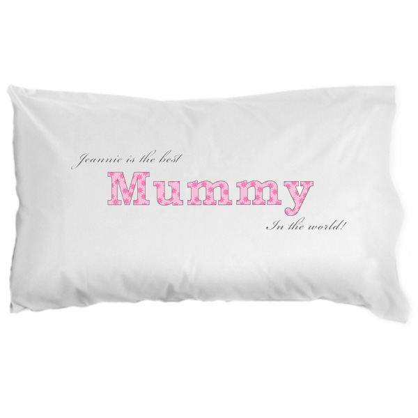 Personalised Mummy Pillowcase