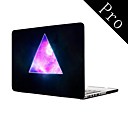 triangles violets conception complète corps étui de protection en plastique pour MacBook Pro 13 