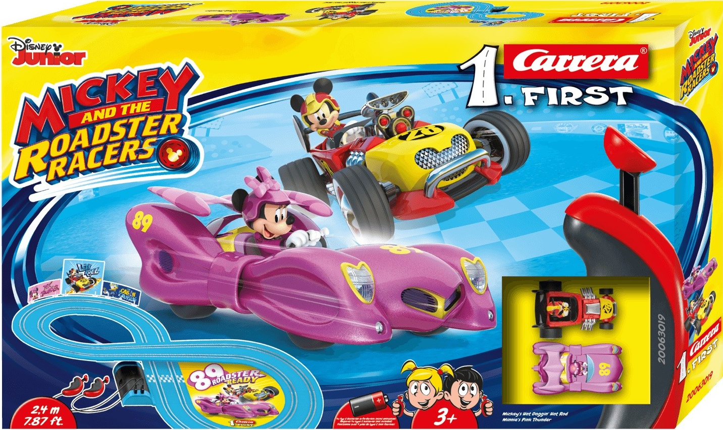Carrera Mickey and the Roadster Racers - Minnie Spielzeugauto-Fahrbahn (20063019)