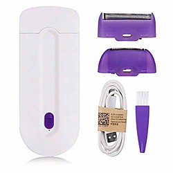Épilateur rechargeable au laser pour femmes Épilation au toucher lisse Capteur de rasoir instantané sans douleur - Technologie de la lumière Épilation (couleur: blanc) Lightinthebox