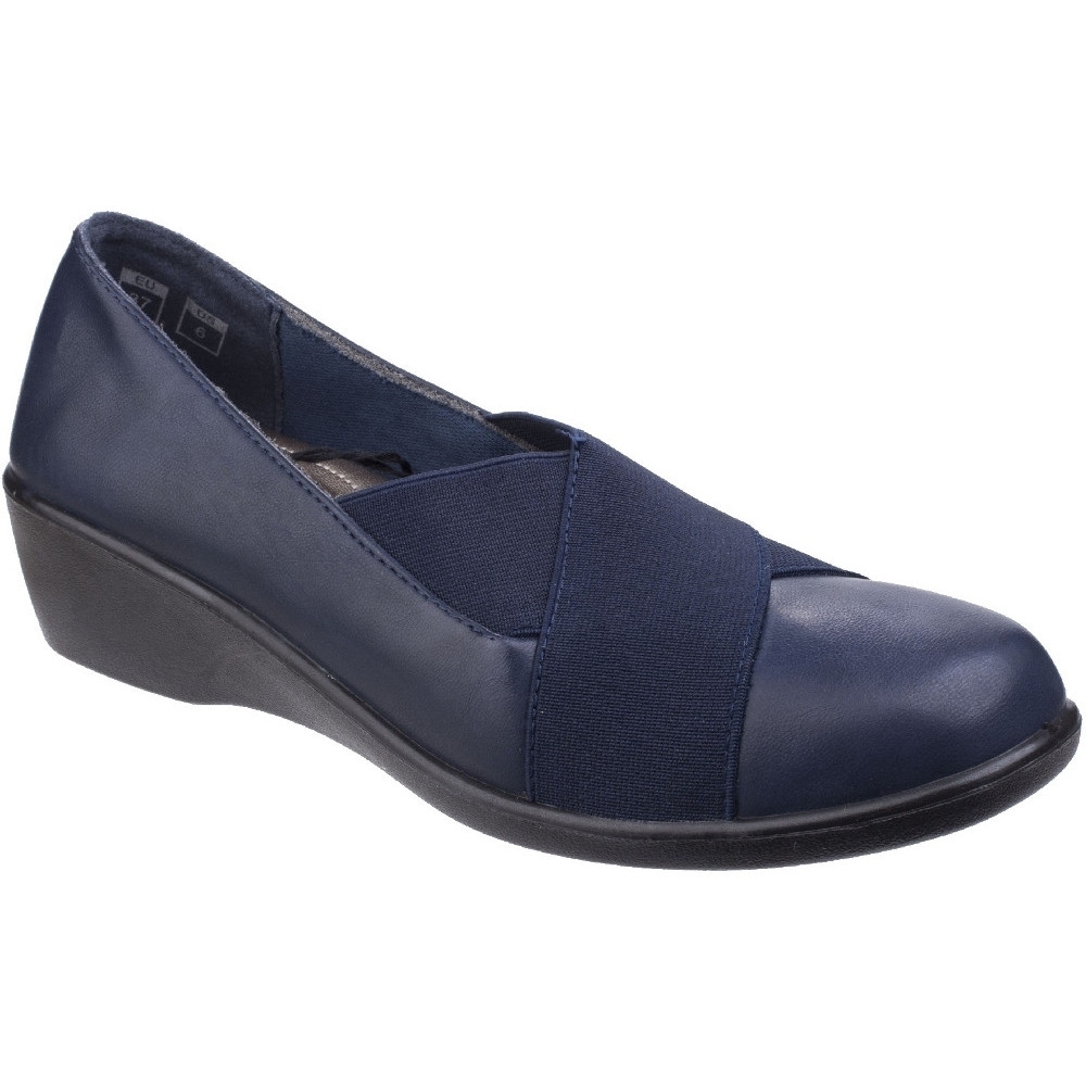 Fleet & Foster Womens/Ladies Limba Slip On Elasticated Court Shoes UK Size 4 (EU 37)