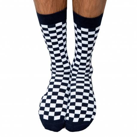 Garçon Français Racing Cotton Dress Socks 43/46