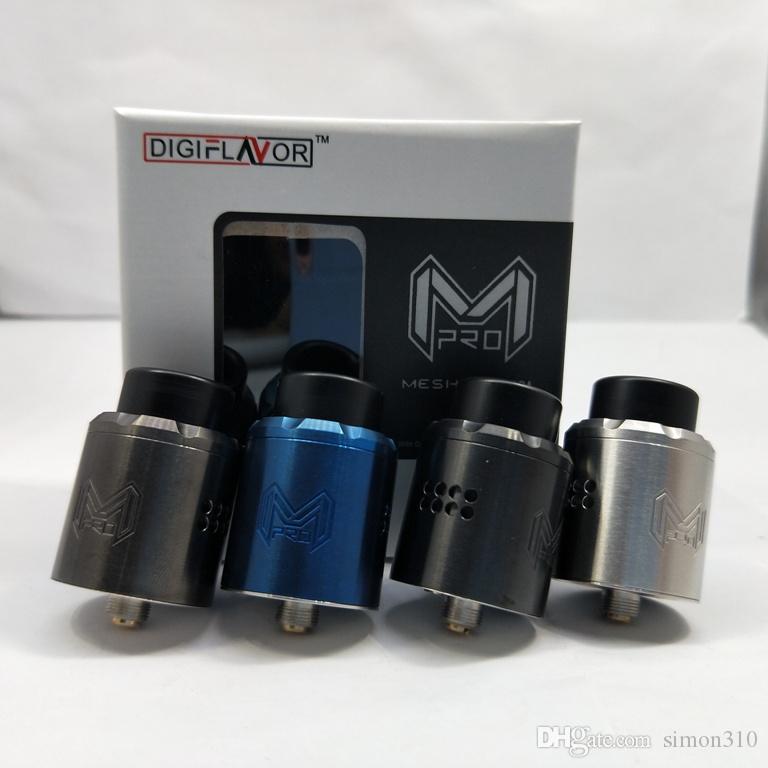 Digiflavor Mesh Pro RDA Atomizer Supports Both Mesh Wires and Standard Coils Postless Clamp Deck for Easy Buildings