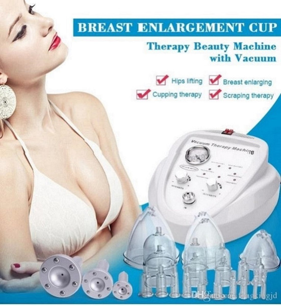 The Popular Vacuum Therapy Machine Desktop Breast Cup Enhancement Massage Sucking Cupping Nursing Breast Enhancer Instrument