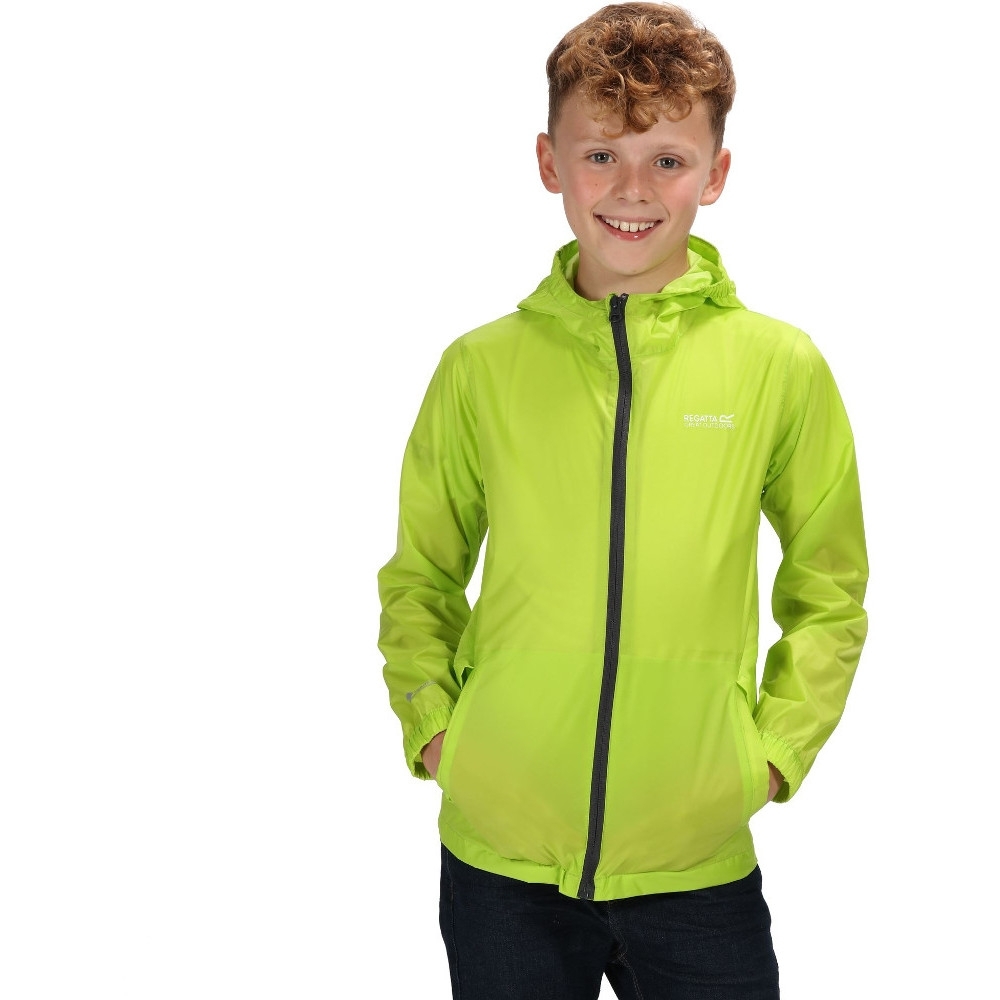 Regatta Boys & Girls Pack-It Packable Waterproof Breathable Jacket 14/15 Years - Chest 86-89cm (Height 164-170cm)