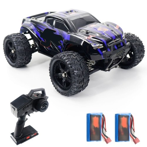 2.4GHz 1/16 4WD RC Car High Speed 50km/h Off-Road Car Racing Car (Brushless Motor 2 Battery)