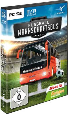 Aerosoft Fernbus Simulator Add-on - Fußball Mannschaftsbus PC USK: 0 (14444)