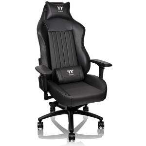 THERMALTAKE XC 500 Gaming Chair X-Comfort Premium Buerostuhl fuer P. 179-185cm gross Stitzhoehe 48-58cm Kippfunktion bis zu 150kg (GC-XCS-BBLFDL-01)