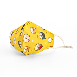10 pcs Cartoon Dust-proof And Breathable Cotton Children's Student Mask Spot Animal Children's Mask