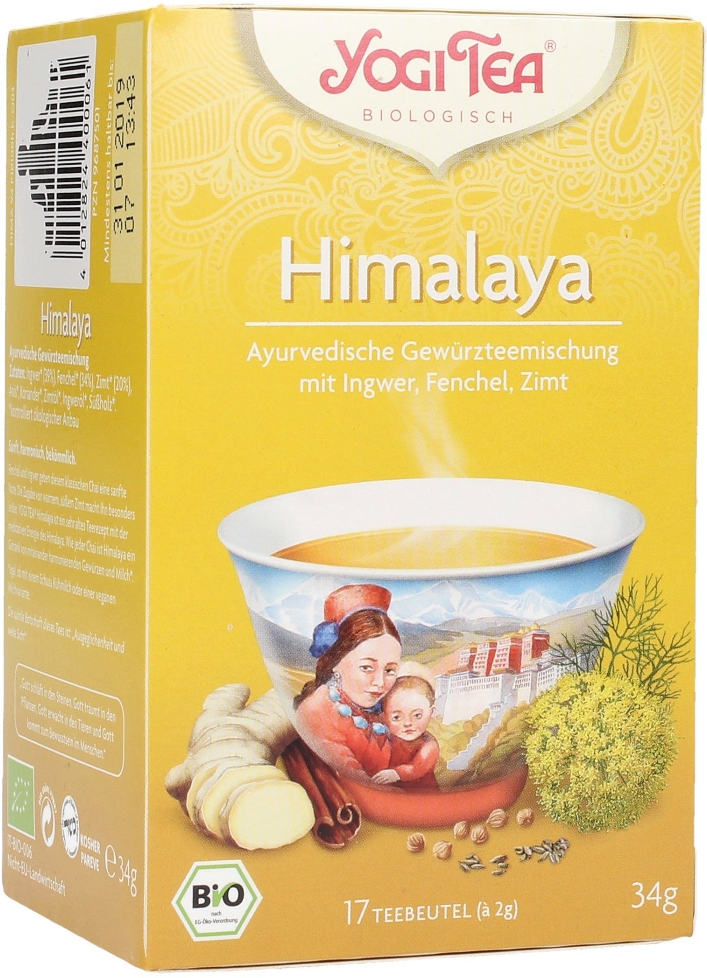 Yogi Tea Himalaya Gewürzteemischung - 15 Teebeutel