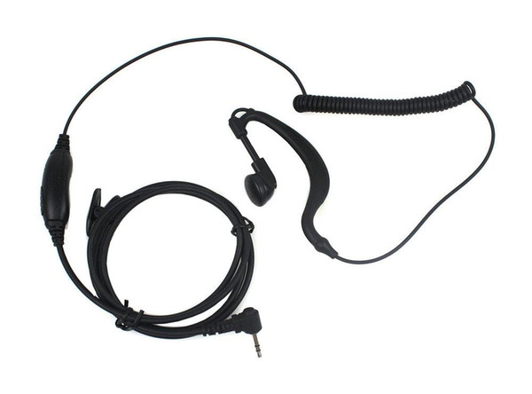 1 pin ptt earpiece mic for motorola radios curl line 2.5mm t6200 t6210 t6220 t6250 t6300 t6400 t7200 black c021 alishow 20
