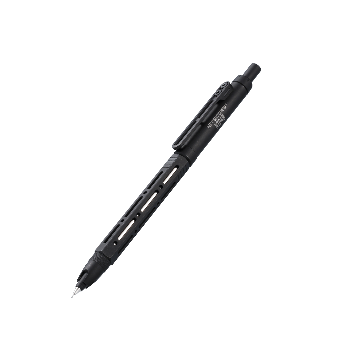 NITECORE NTP48 Titanium Alloy Pocket Tactical Pen Mechanical Pencil Outdoor Hunting Camping Survival Emergency Tools