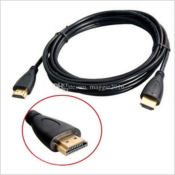 1Pcs HDMI V1.4 New 1/1.5/2/3/5/10m HDMI to HDMI Male Cable Cord Adapter HD 1080P HDMI Cable for Cameras HDTV PS3 Camcorde