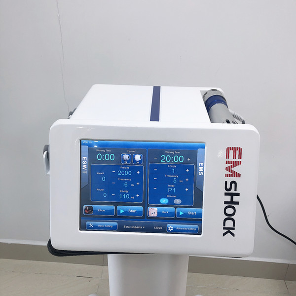 ESWT Acoustic radial shockwave therapy machine for Ed treatment/ EMShock wave therapy machine for best physiotherapy