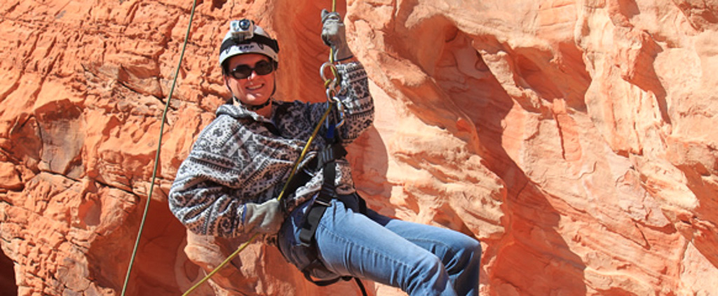 Valley of Fire Rappelling