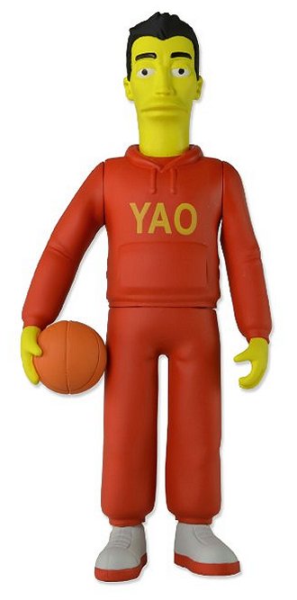 Yao Ming Figure from The Simpsons