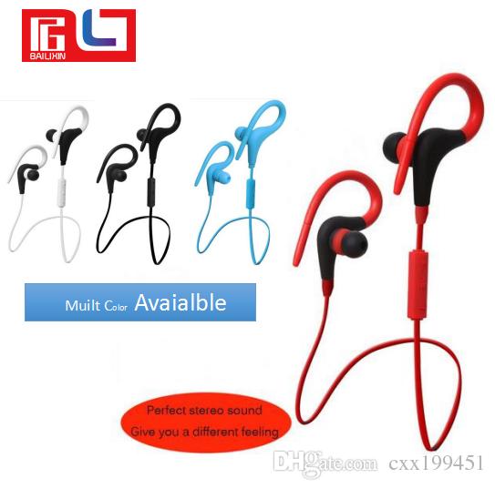 High Quality New Model BT-1 Handsfree Wireless Stereo Sports Headset CSR4.1 Bluetooth Headphone For Mobile Phone Free shipping