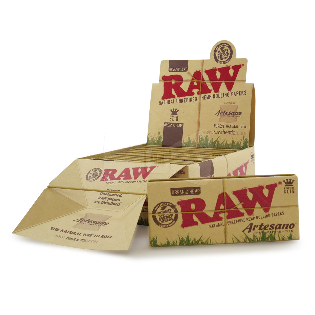 RAW Organic Artesano King Size Rolling Papers 1 Pack