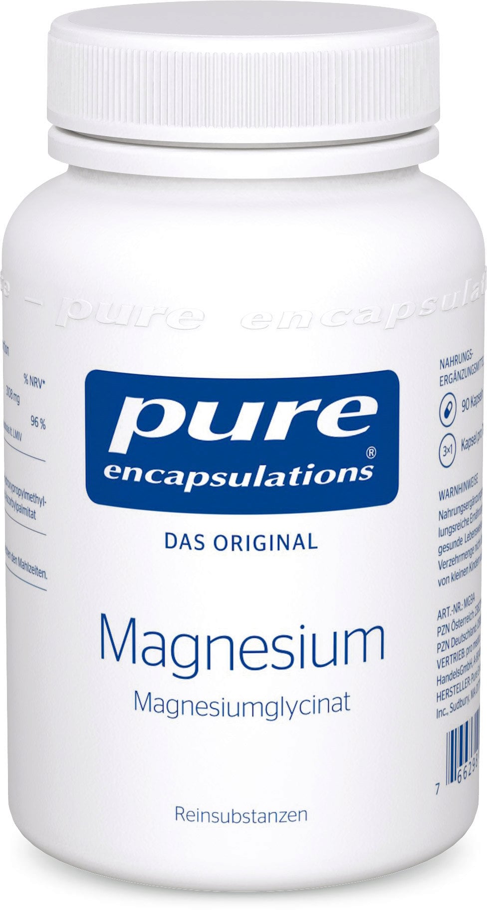 pure encapsulations Magnesium (Magnesiumglycinat) - 90 Kapseln