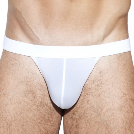 ES Collection Second Skin Basic G-String - White S