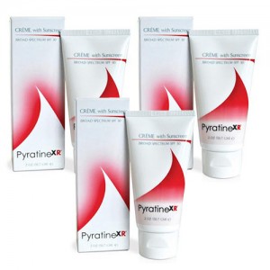 PyratineXR Creme Solaire Indice 30 - Protection UVA & UVB - Ideale pour Peaux Sensibles - Lot de 3