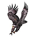 5 piezas de águila agua tatuaje temporal (10.5cm  20.5cm) HM331