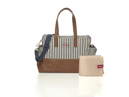 Babymel BM 7096 Millie Wickeltasche Stripe Navy